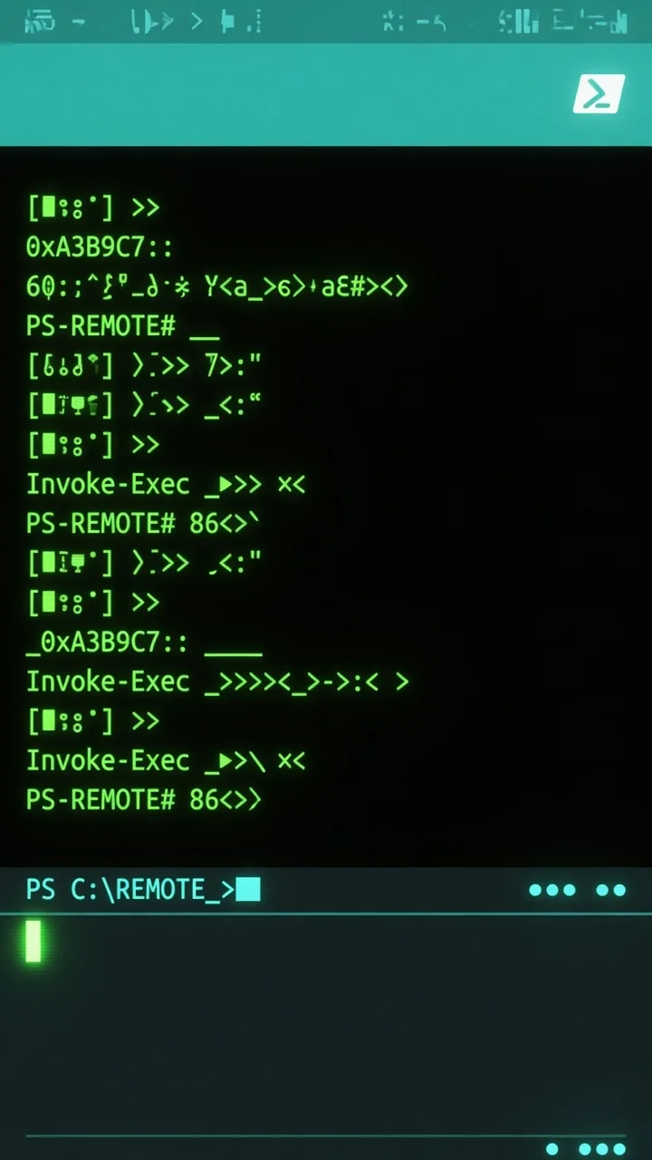 Remote Access PowerShell console